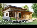 PINOY SMALL HOUSE DESIGN | 83 SQM. THREE BEDROOM LOW-COST HOUSE | MODERN BALAI