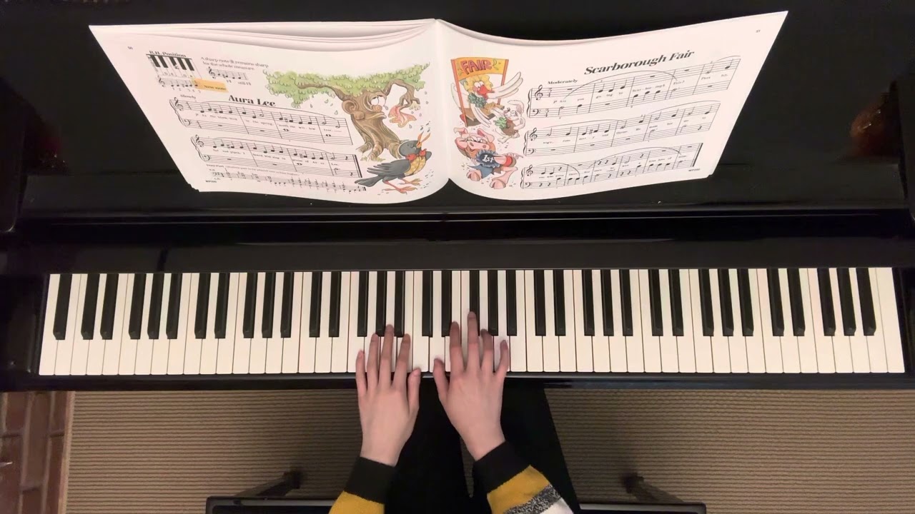 Aura Lee 🐦🎶 | Bastien Piano Basics Primer Level