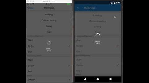 AiForms.Dialogs for Xamarin.Forms Demo (Dialog, Toast, Loading)