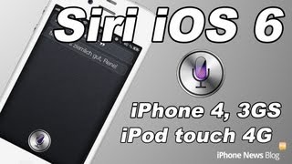 Siri auf IOS 6 iPhone 4, 3GS, iPod touch 4G installieren mit Proxy Server (German)
