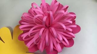 Folded Fringe Flower Bud for Cricut and Silhouette