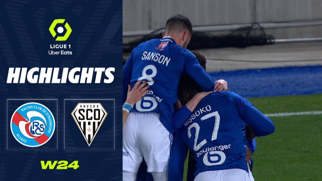 RC STRASBOURG ALSACE - ANGERS SCO (2 - 1) - Highlights - (RCSA - SCO) /  2022-2023 