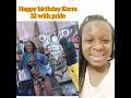watch how k.orra celebrated her 32 years birthday in a grand style.