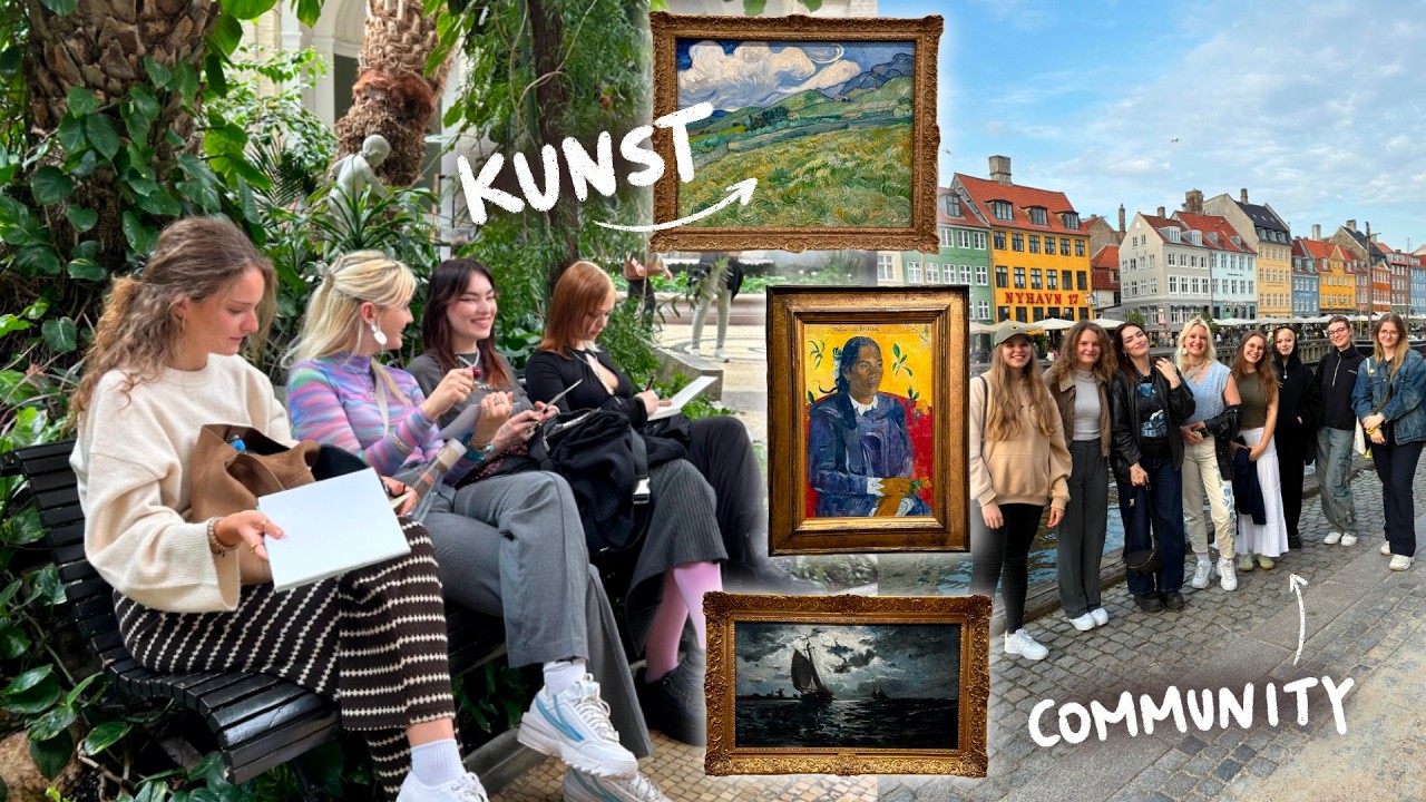 Kopenhagen Kunstreise mit meiner Community! 🇩🇰🎨
