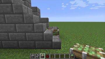 Minecraft - Invisible staircase tutorial