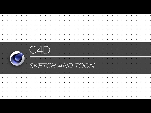 Dropoff | Sketch & Toon : r/Cinema4D