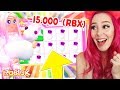 Spending 15,000 Robux on UNICORN EGGS to Get LEGENDARY UNICORNS in Adopt Me! Roblox Challenge