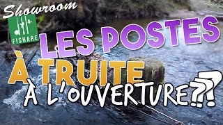 Pêche de la TRUITE : postes pour l'ouverture 2016 - GoPro HD