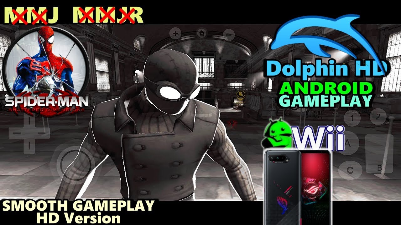 Spider Man Shattered Dimensions Wii on Android Dolphin Emulator Android HD