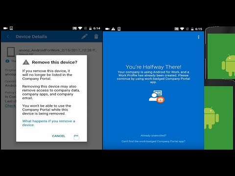 Intune Android for work  How to Remove Work profile -Post with Android Device Admin method #MSIntune