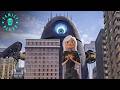 Susan Stops The Giant Alien Robot From Destroying The City Monsters Vs Aliens
