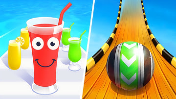 Juice Run | Sky Rolling Balls - All Level Gameplay Android,iOS - NEW APK UPDATE