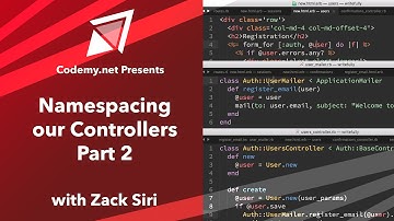 Rails: Namespacing our Controllers Part 2
