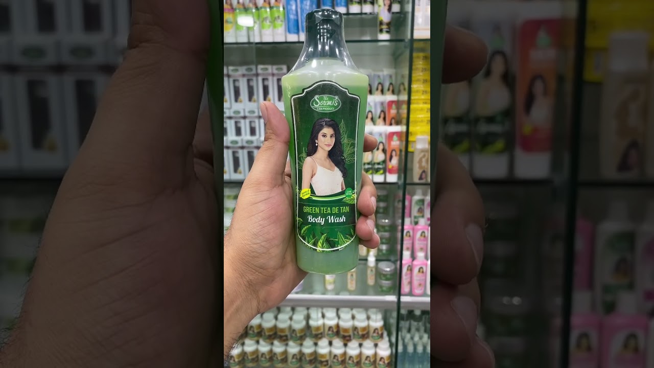 Soumi’s Green Tea De Tan Body Wash Hotline: 01755732210