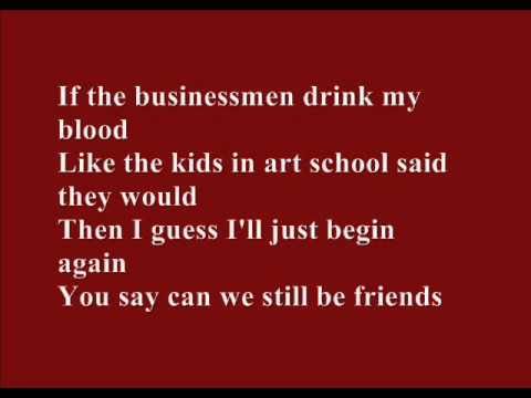 Arcade Fire - Ready To Start (Lyrics on screen)