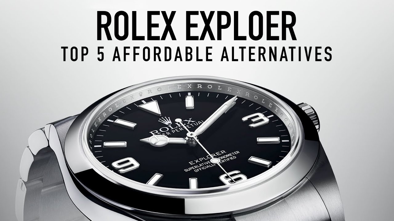 watches similar to rolex explorer