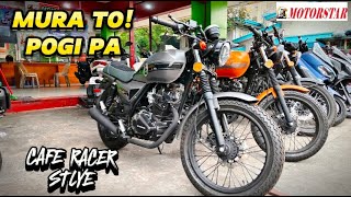 PINAKA MURANG CAFE RACER STYLE | CAFE 150 V2 | SPECS, FEATURES AND PRICE REVIEW