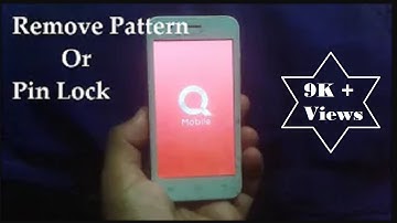 QMobile I2 Pro Pattern/Pin Lock Remove Hard Reset/Urdu