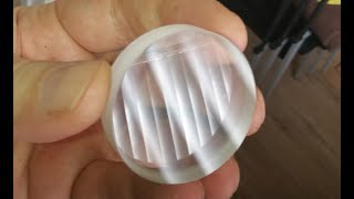 Polishing a Small Spherical Mirror Surface on a Glass Blank