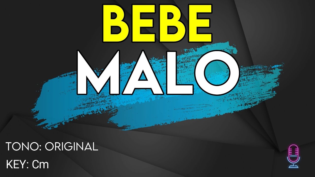 Bebe - Malo - Karaoke Instrumental
