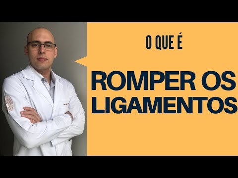 ROMPER OS LIGAMENTOS - O que significa?