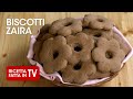 BISCOTTI DI ZAIRA di Benedetta Rossi - Ricetta TV Fatto in Casa per Voi