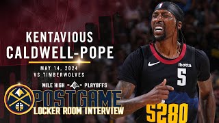 Kentavious Caldwell-Pope Full Post Game Five Locker Room Interview vs. Timberwolves 🎙