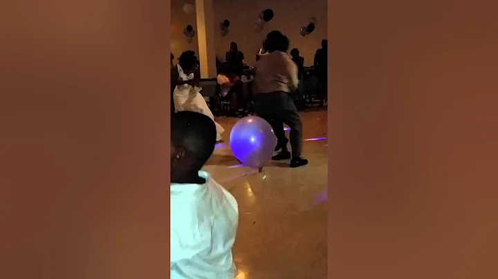 Marty Gilbert dancing at Roberts wedding