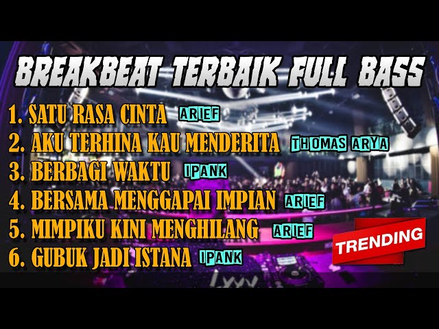 DJ Satu Rasa Cinta !! Dugem Breakbeat Viral Tiktok Full Lagu Padang Terbaik 2023 class=