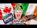 Ireland vs Canada Chocolate Challenge!