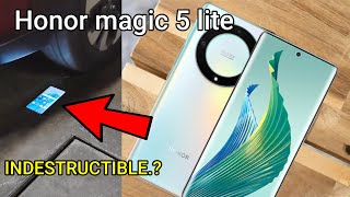 Indestructible, Honor Magic 5 lite 5G, unboxing.