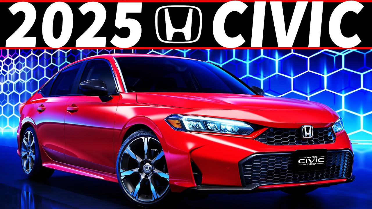 The New 2025 Honda Civic Hybrid Revealed + HUGE Announcements for Honda and  Acura in 2024! 