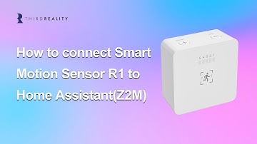 How to connect the Third Reality Smart Motion Sensor R1 to Z2M