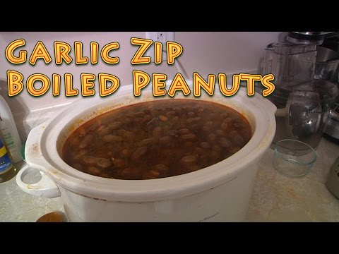 Garlic Zip Boiled Peanuts