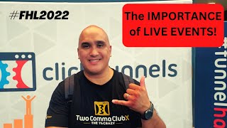 Episode 144 - The Importance of Live Events
