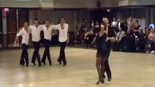 Cha Cha Cha Formation Dance - Brooklyn DanceSport Club Performance at the Washington Open DSC 2015