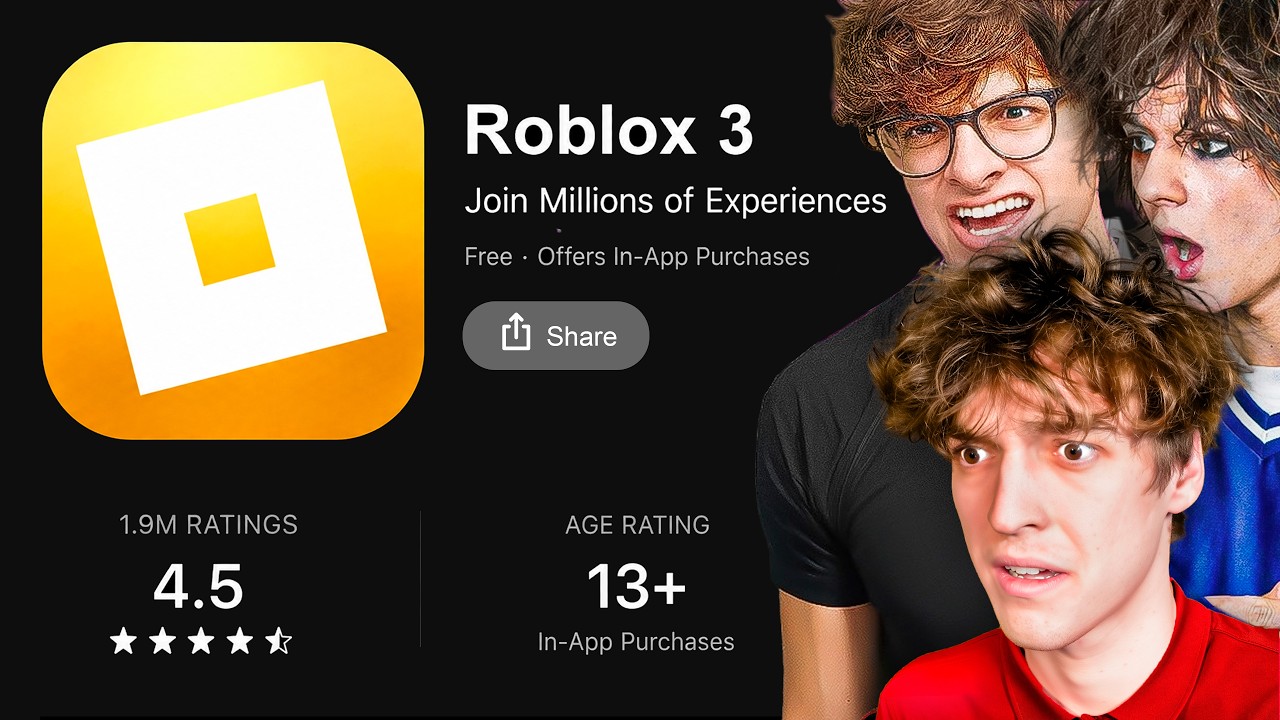 We Tried Roblox 3!