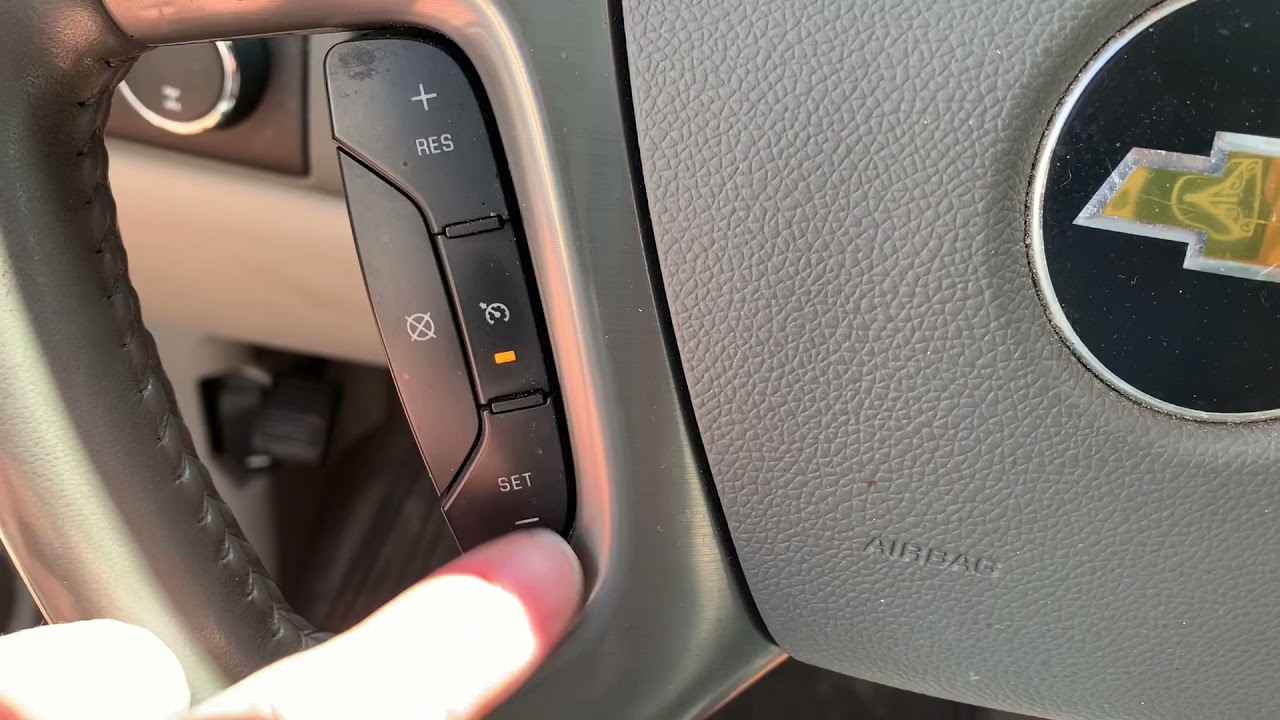 cruise control not working on 2011 suburban