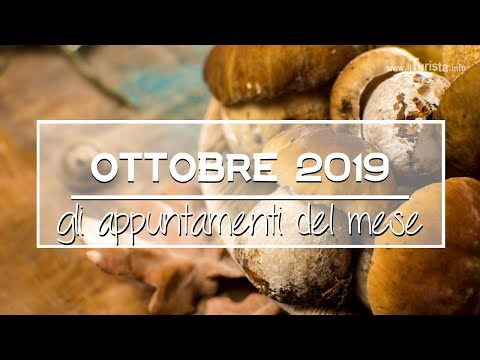 Video: Ottobre Feste ed Eventi in Italia