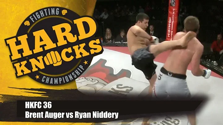 Brent Auger vs Ryan Niddery | MMA | Hard Knocks Fi...