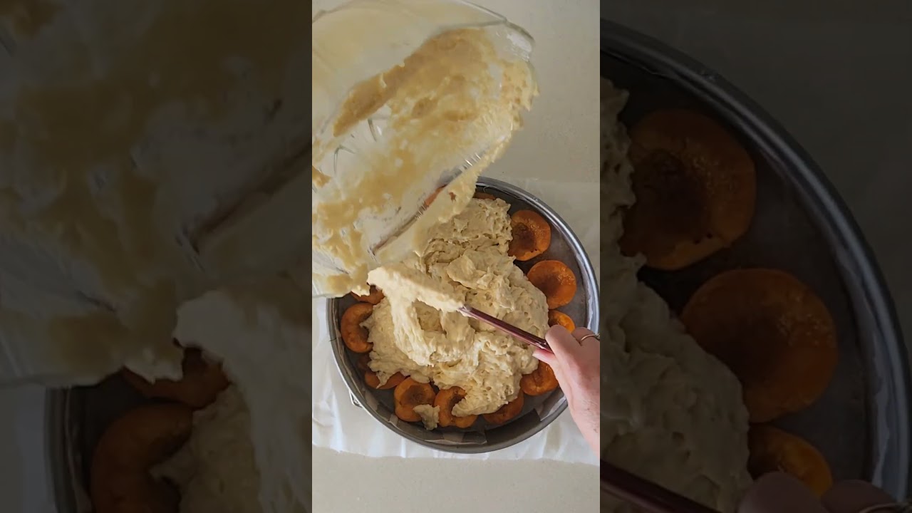 עוגת משמשים הפוכה, המתכון בבלוג עוגה לשבת
