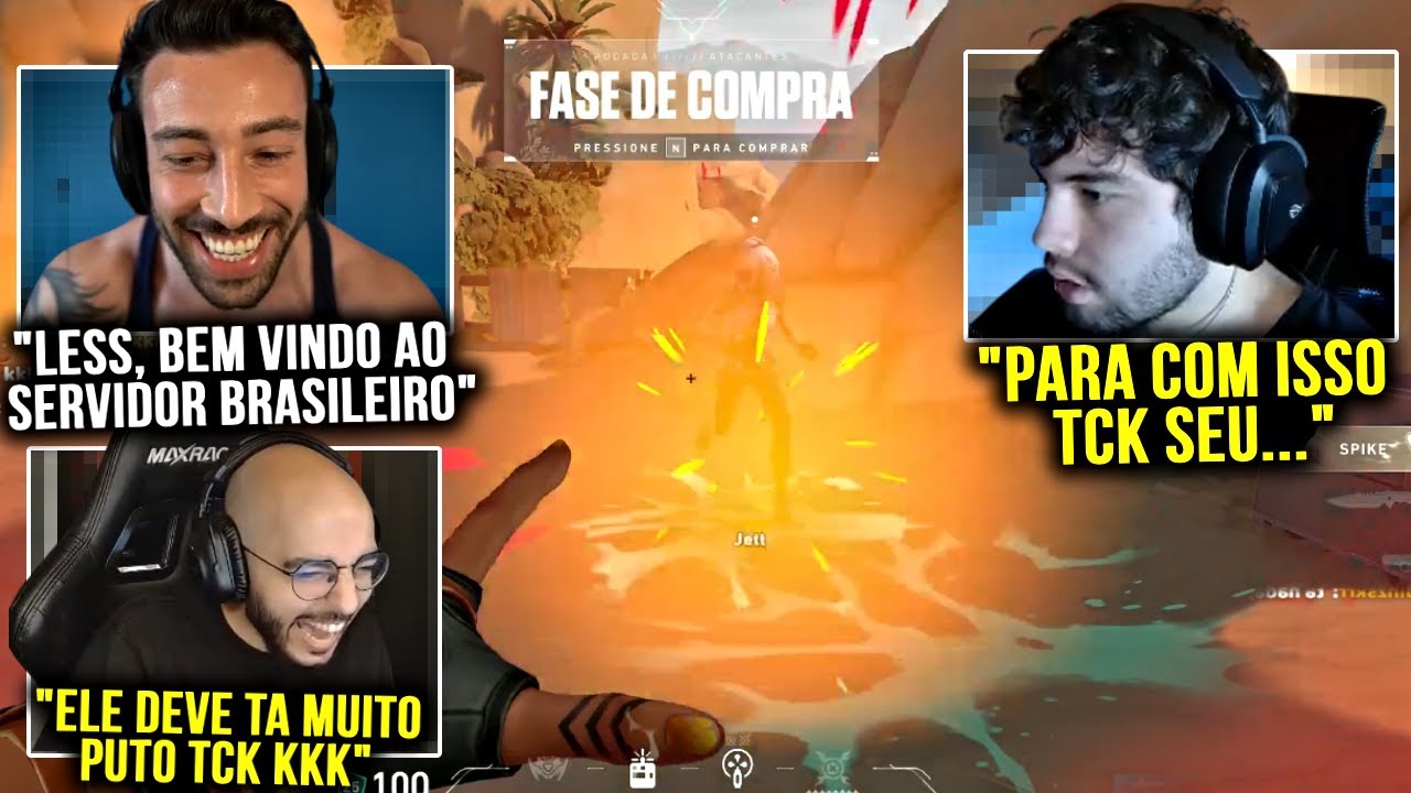 TCK MOSTROU PRO LESS COMO O RADIANTE BRASILEIRO JOGA! SACY, TCK E LESS CONTRA O FORSAKEN NA RANKED!