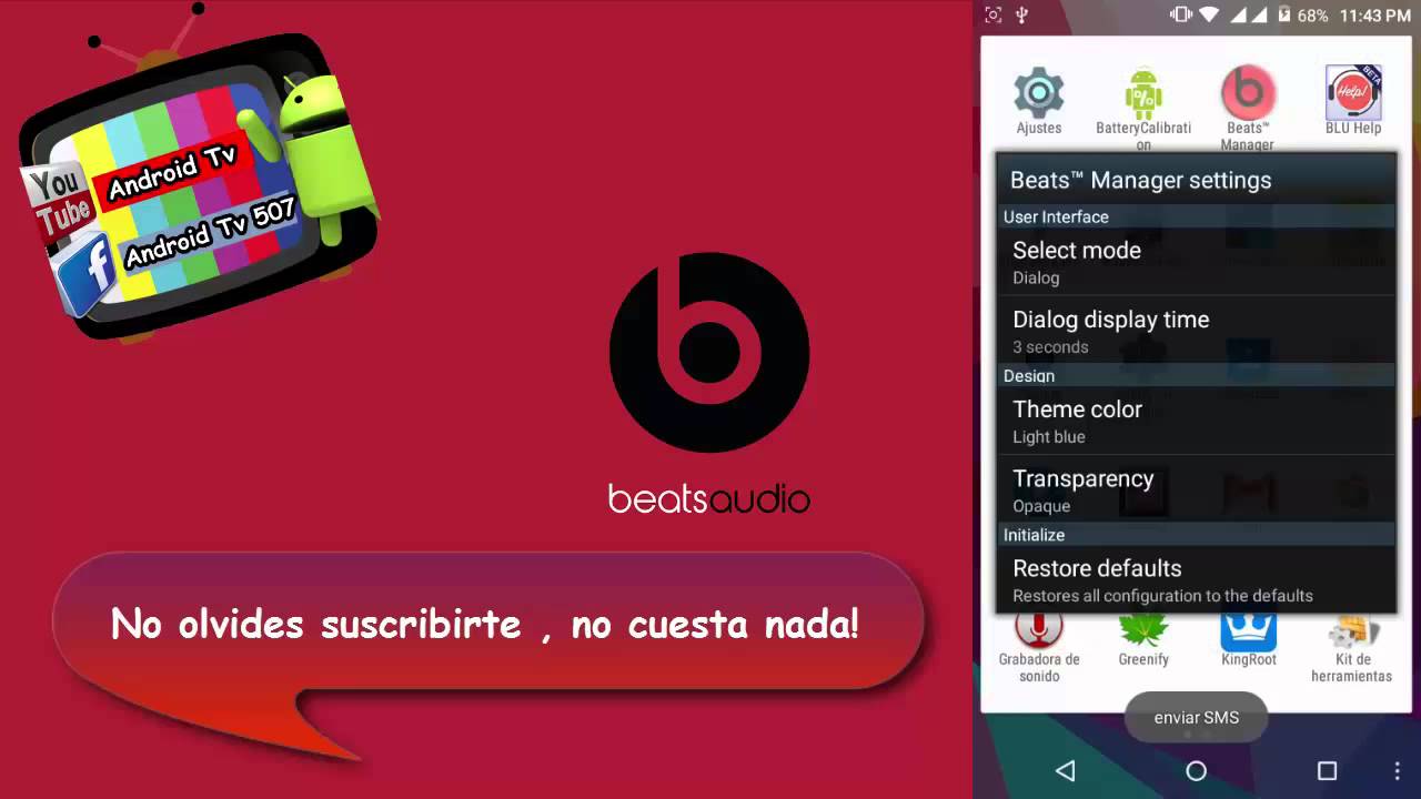 beats audio para cualquier android [2015] - YouTube