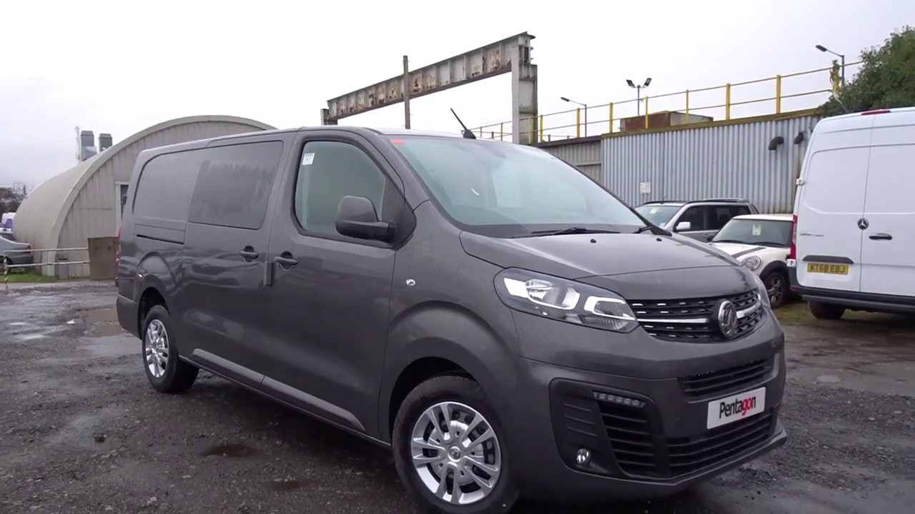 vauxhall vivaro crew cab new