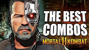 Mortal Kombat 11 - Terminator Best Combos in Every Variation - Step by Step!