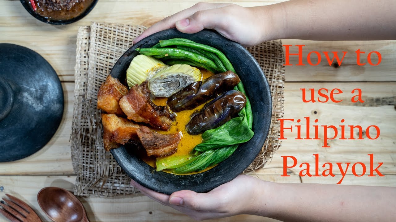 Ancient Cookware How to use a Filipino Palayok or Clay Pot YouTube