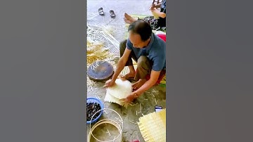 The process of making bamboo crafts - good tools can increase efficiency