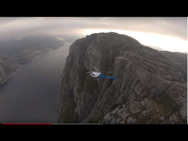 Helicopter Norway Lysefjorden 2018 — UpsideDownWash (video thumbnail)