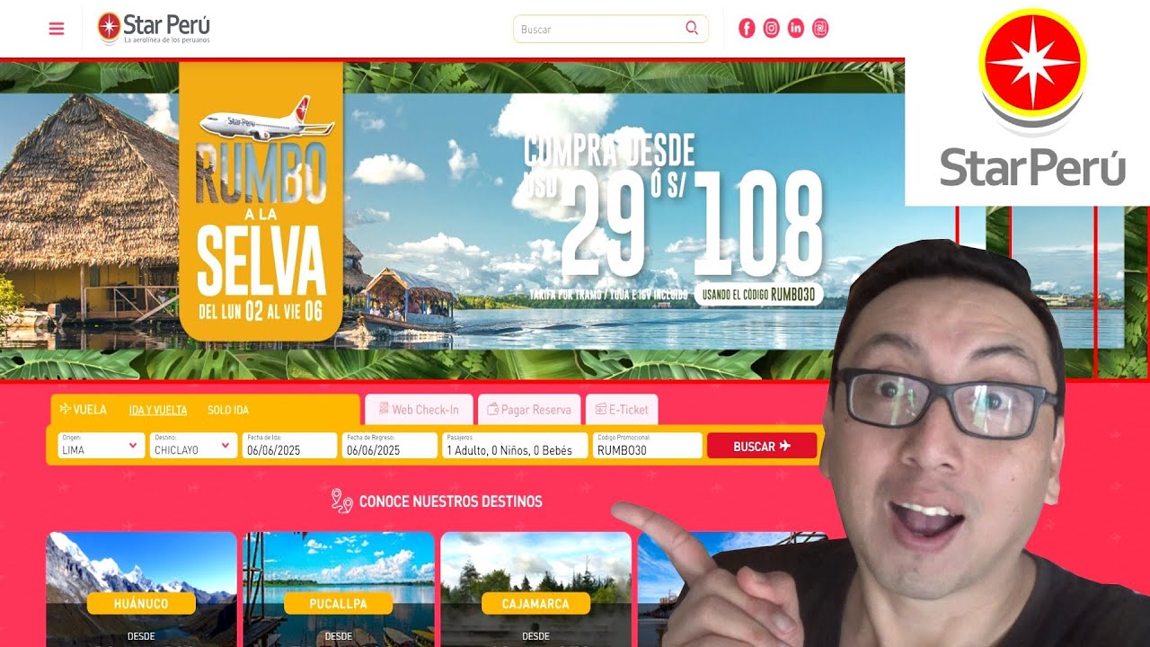 COMO COMPRAR PASAJES en STAR PERU - ACTUALIZADO 2025 !