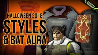 DCUO Halloween 2018: Styles, Hairstyle & Bat Aura
